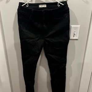 Madewell Black High Rise Skinny Jean